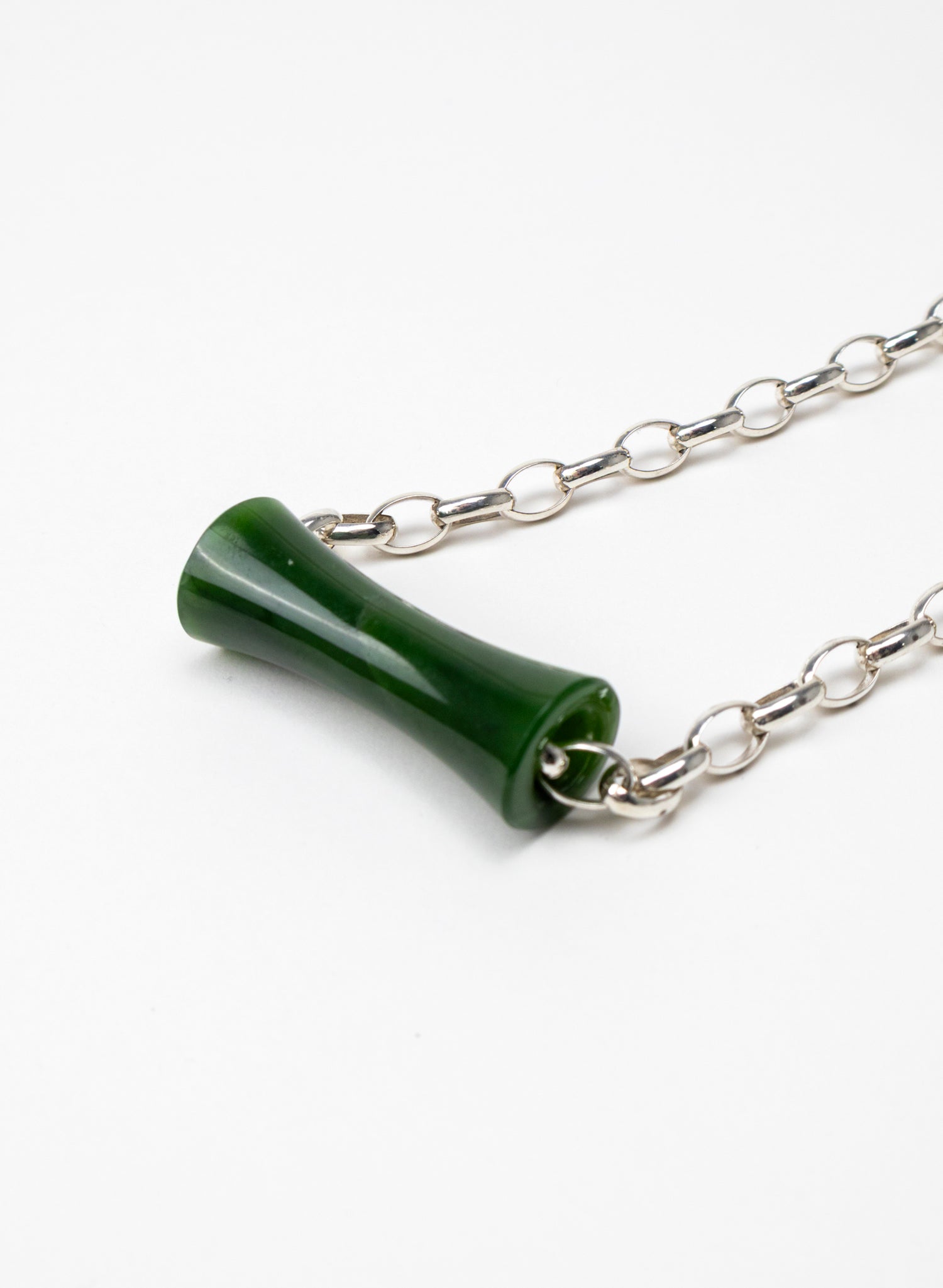 Pounamu Silver Necklace