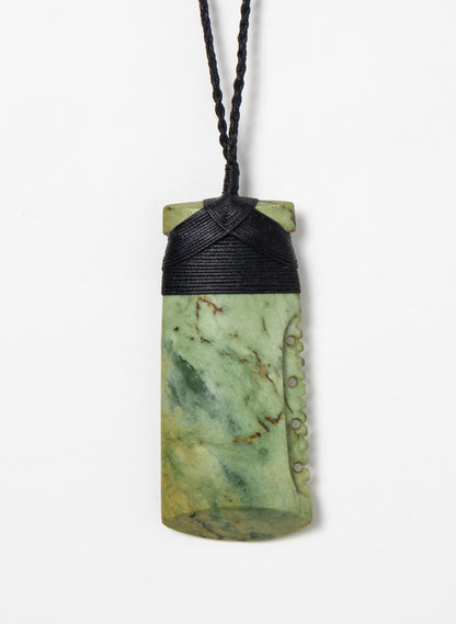 Hei Toki Pounamu with Notches
