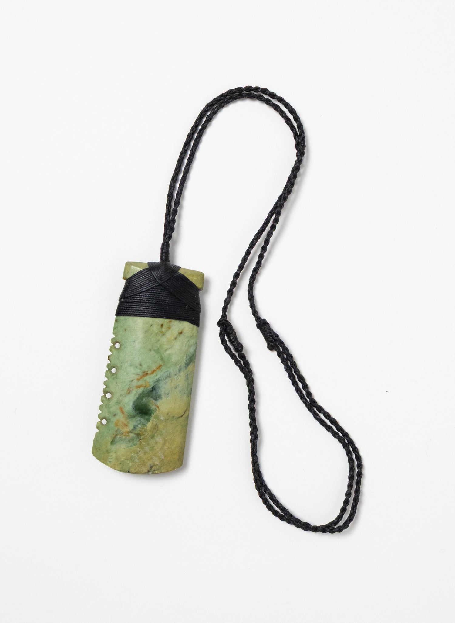 Hei Toki Pounamu with Notches