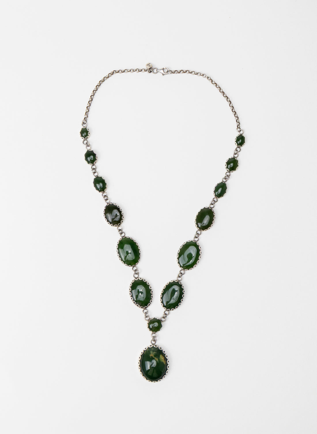 Silver Pounamu Necklace