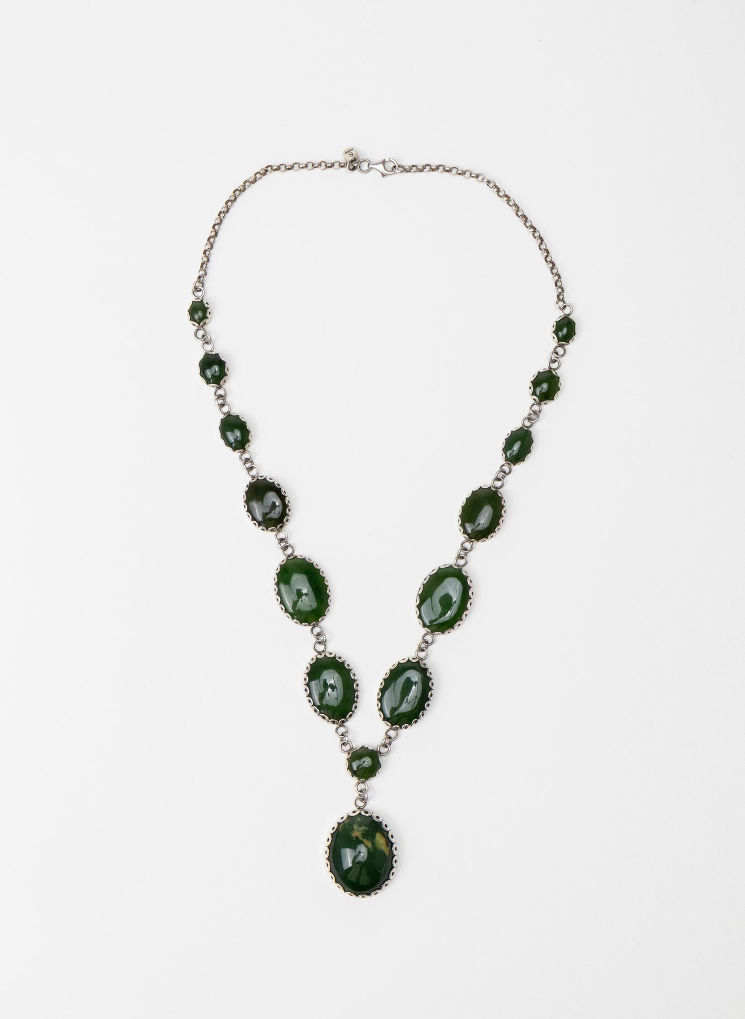 Silver Pounamu Necklace