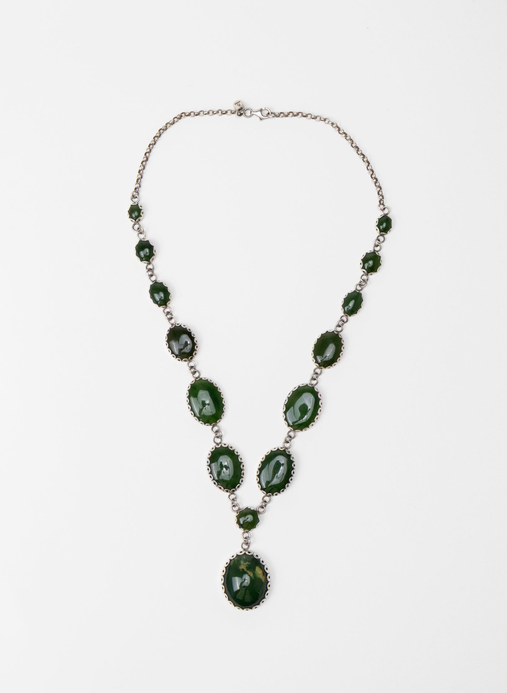 Silver Pounamu Necklace