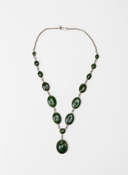 Silver Pounamu Necklace