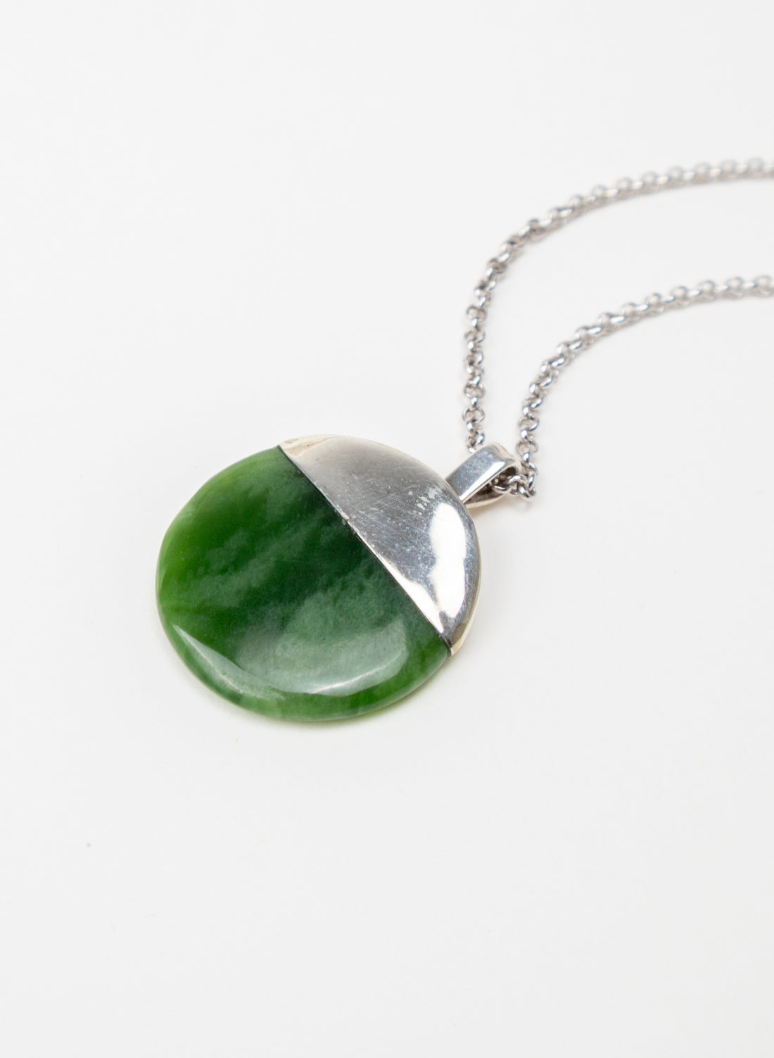 Silver Porohita Pounamu