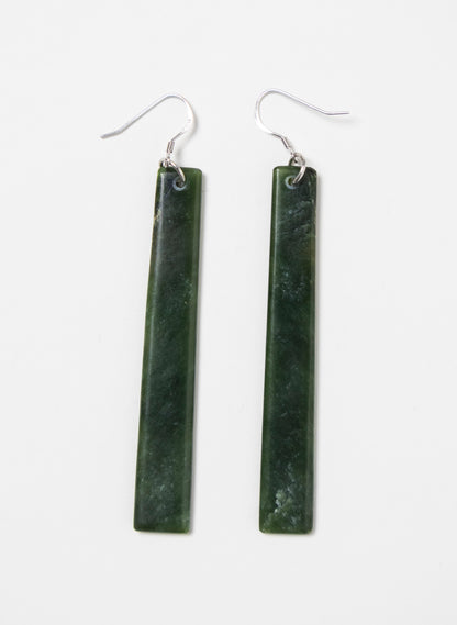 Pounamu Drop Earrings