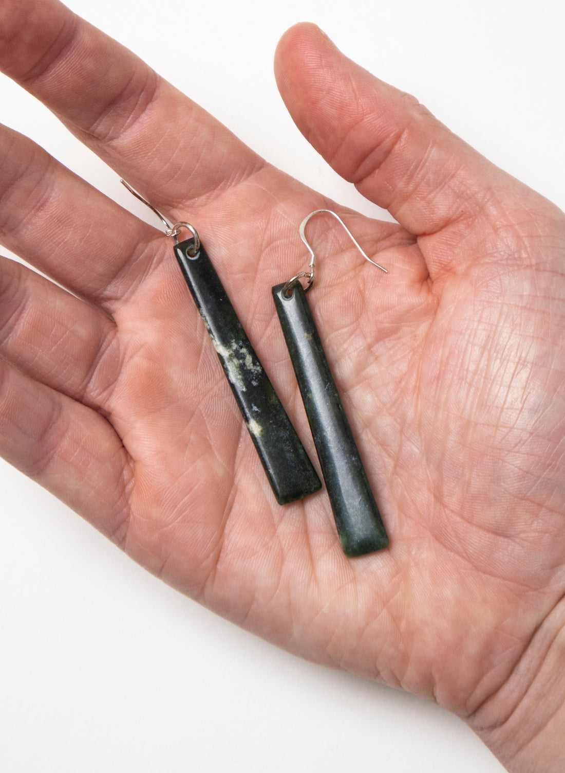 Pounamu Drop Earrings