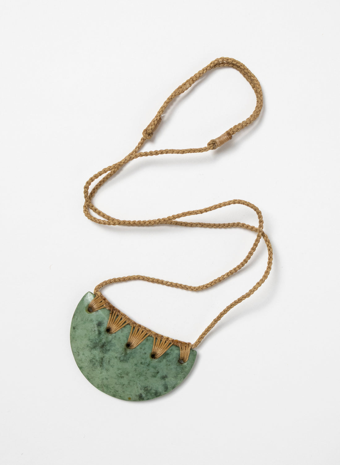 Bound Pounamu Breast Plate with Whakarei