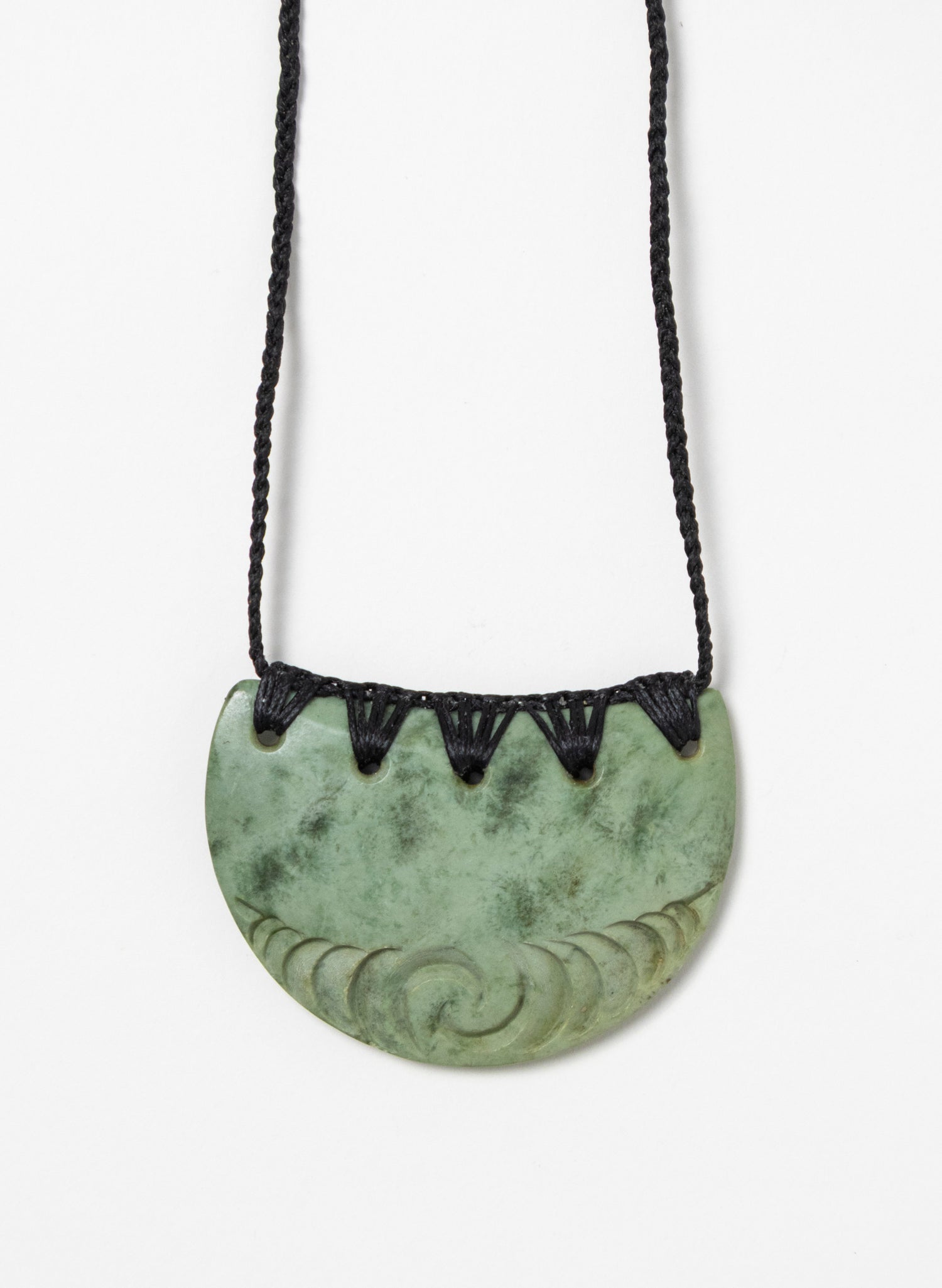Bound Pounamu Breast Plate with Whakarei