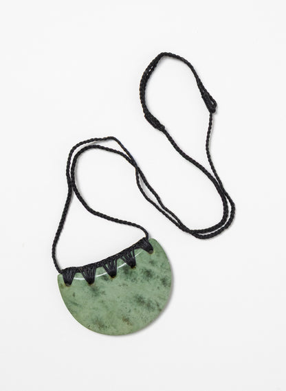 Bound Pounamu Breast Plate with Whakarei