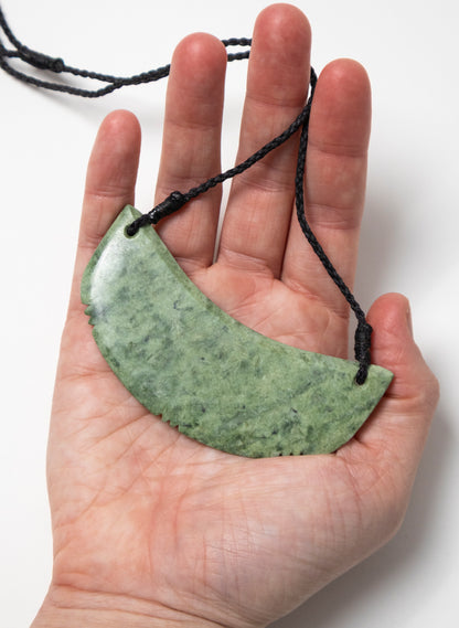 Bound Pounamu Breast Plate with Whakarei