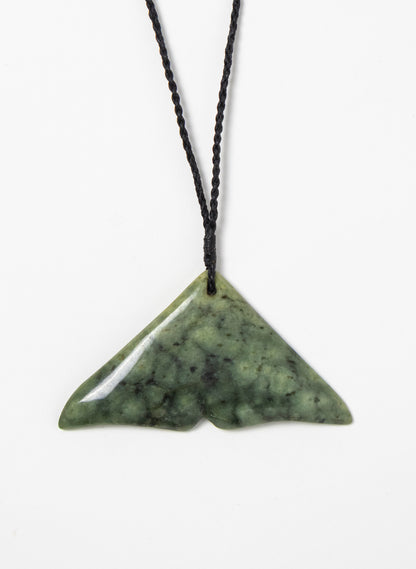 Pounamu Whale Tail Pendant