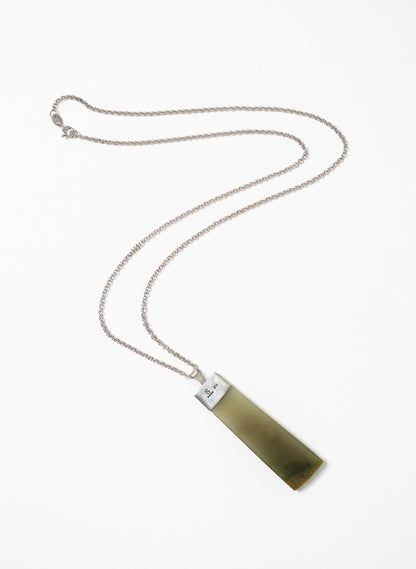 Pounamu Hei Toki on a Silver Chain