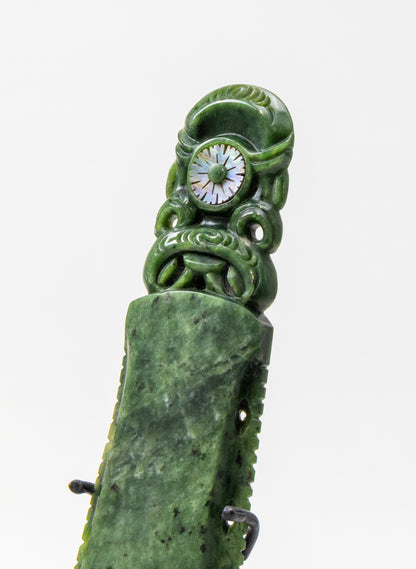Manaia Pounamu Whakarei on a Stand