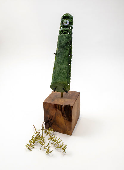 Manaia Pounamu Whakarei on a Stand