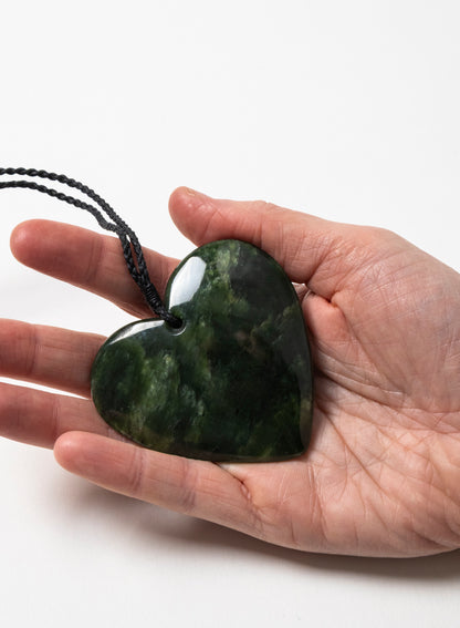 Pounamu Manawa Pendant