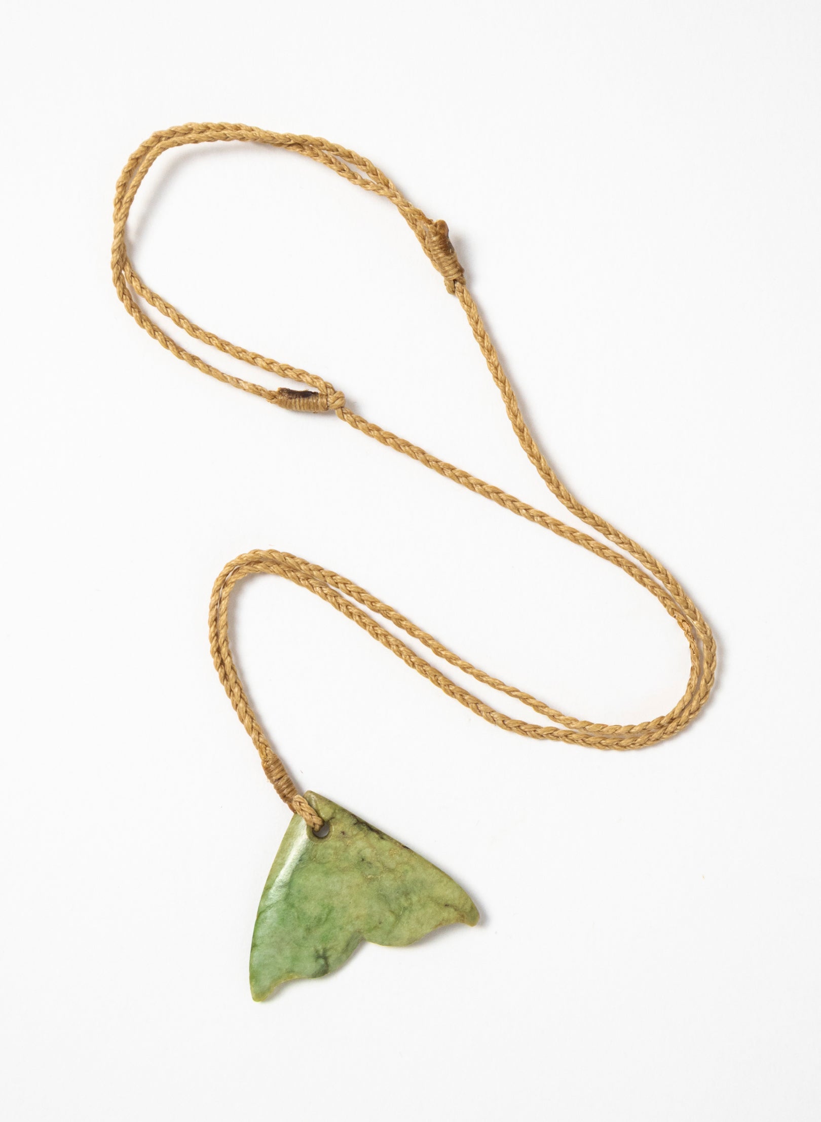 Small Pounamu Whale Tail Pendant