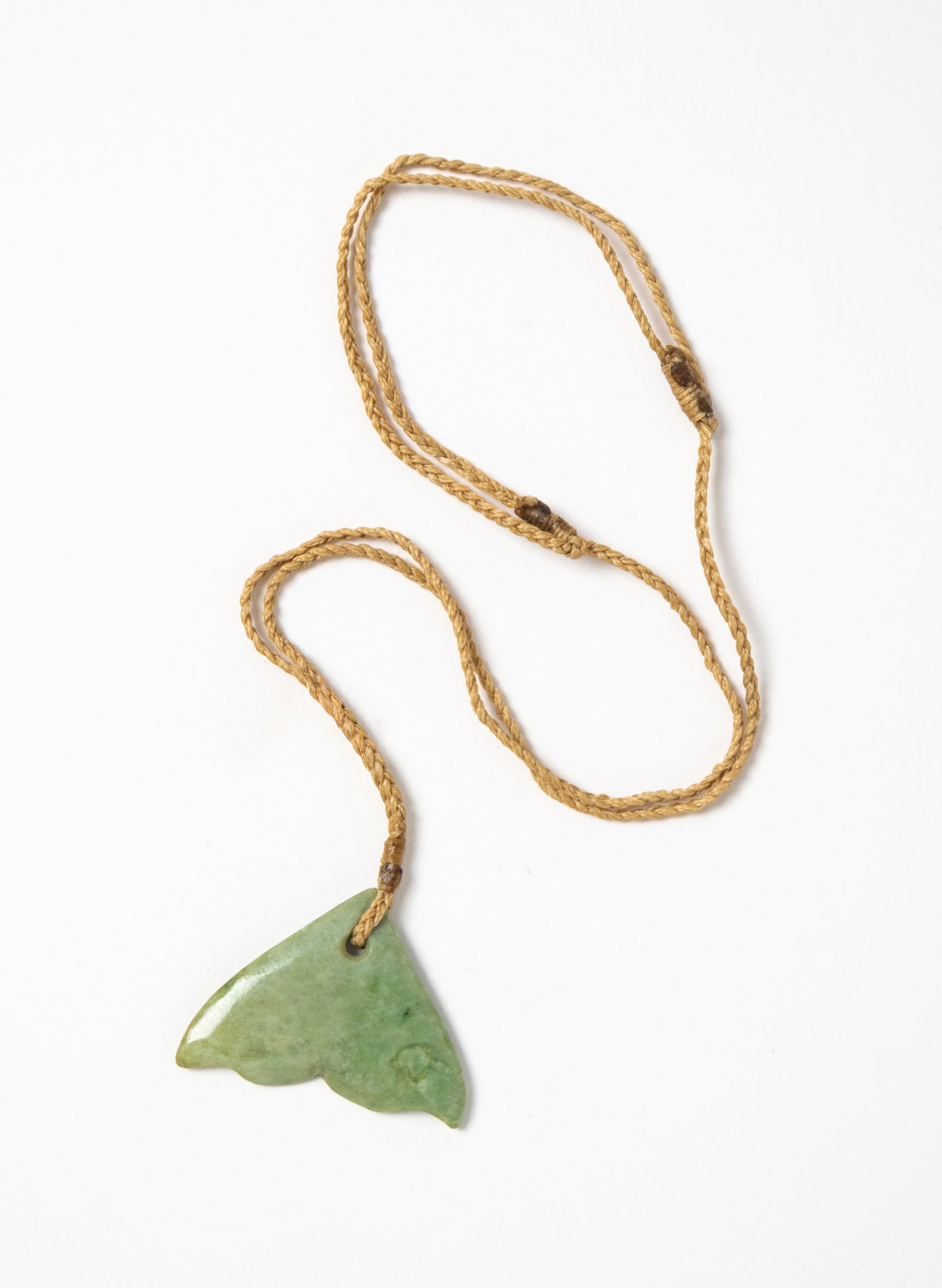Small Pounamu Whale Tail Pendant