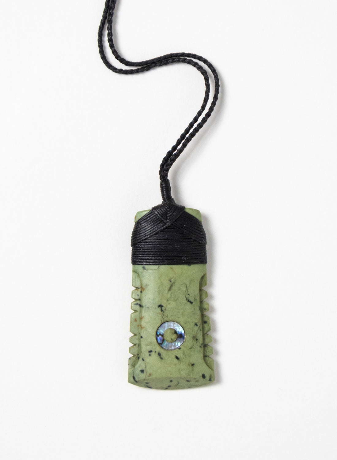 Hei Toki Pounamu with Notches