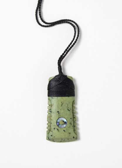 Hei Toki Pounamu with Notches