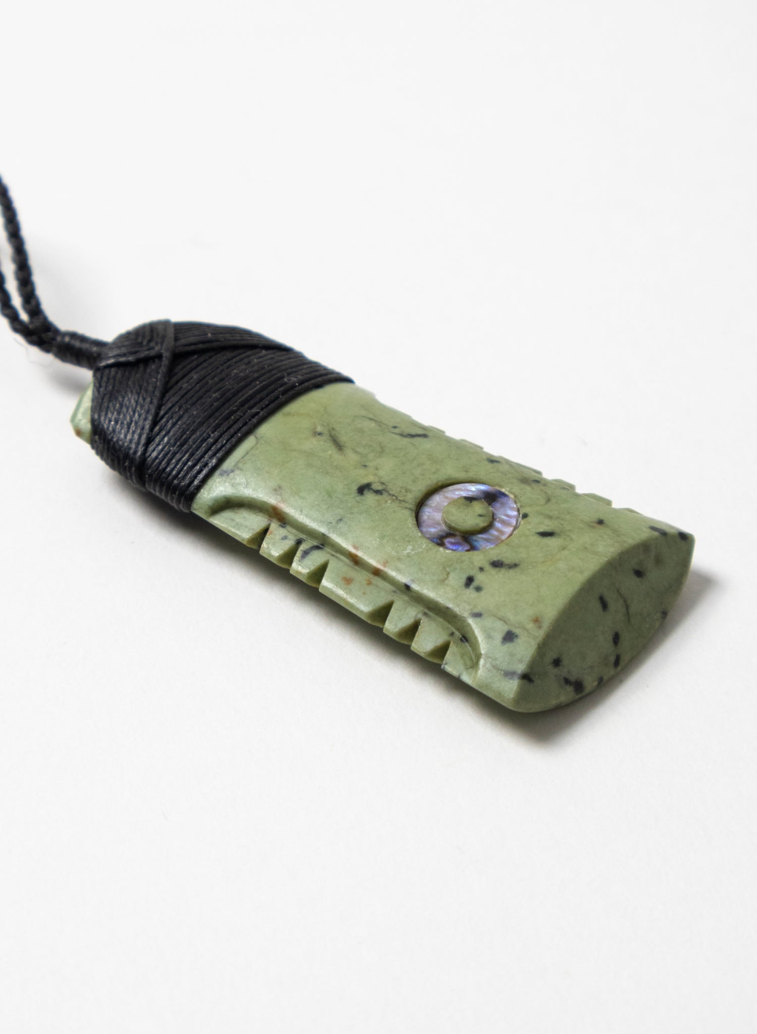 Hei Toki Pounamu with Notches