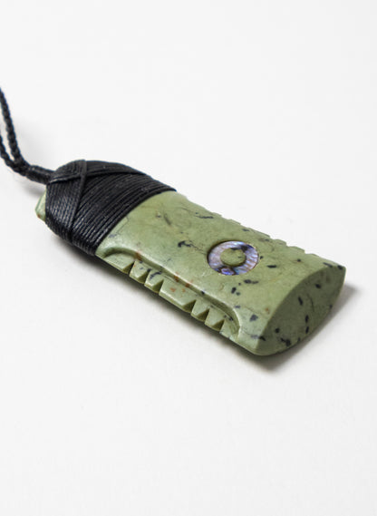 Hei Toki Pounamu with Notches