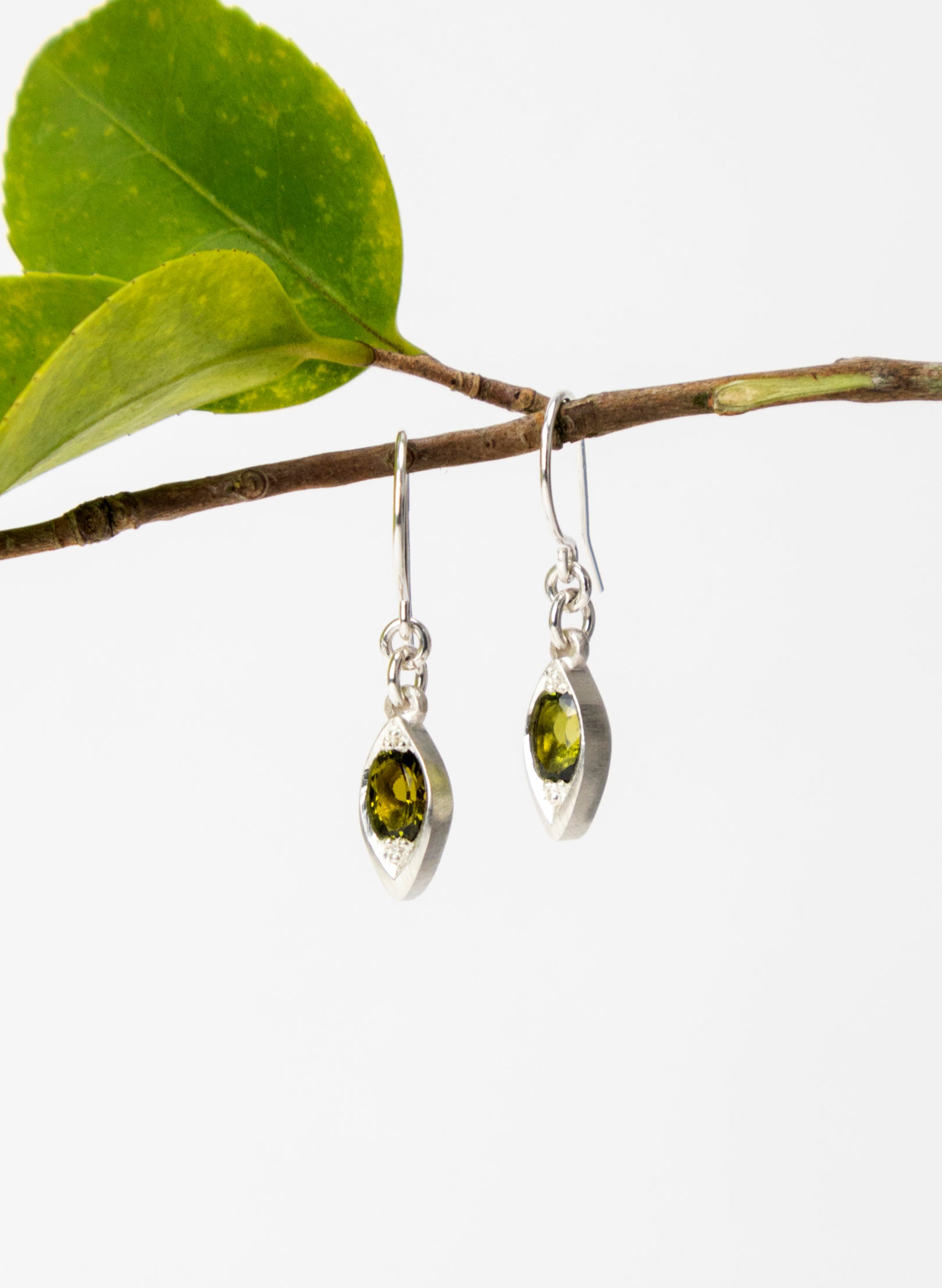 Leaf Drop Earrings