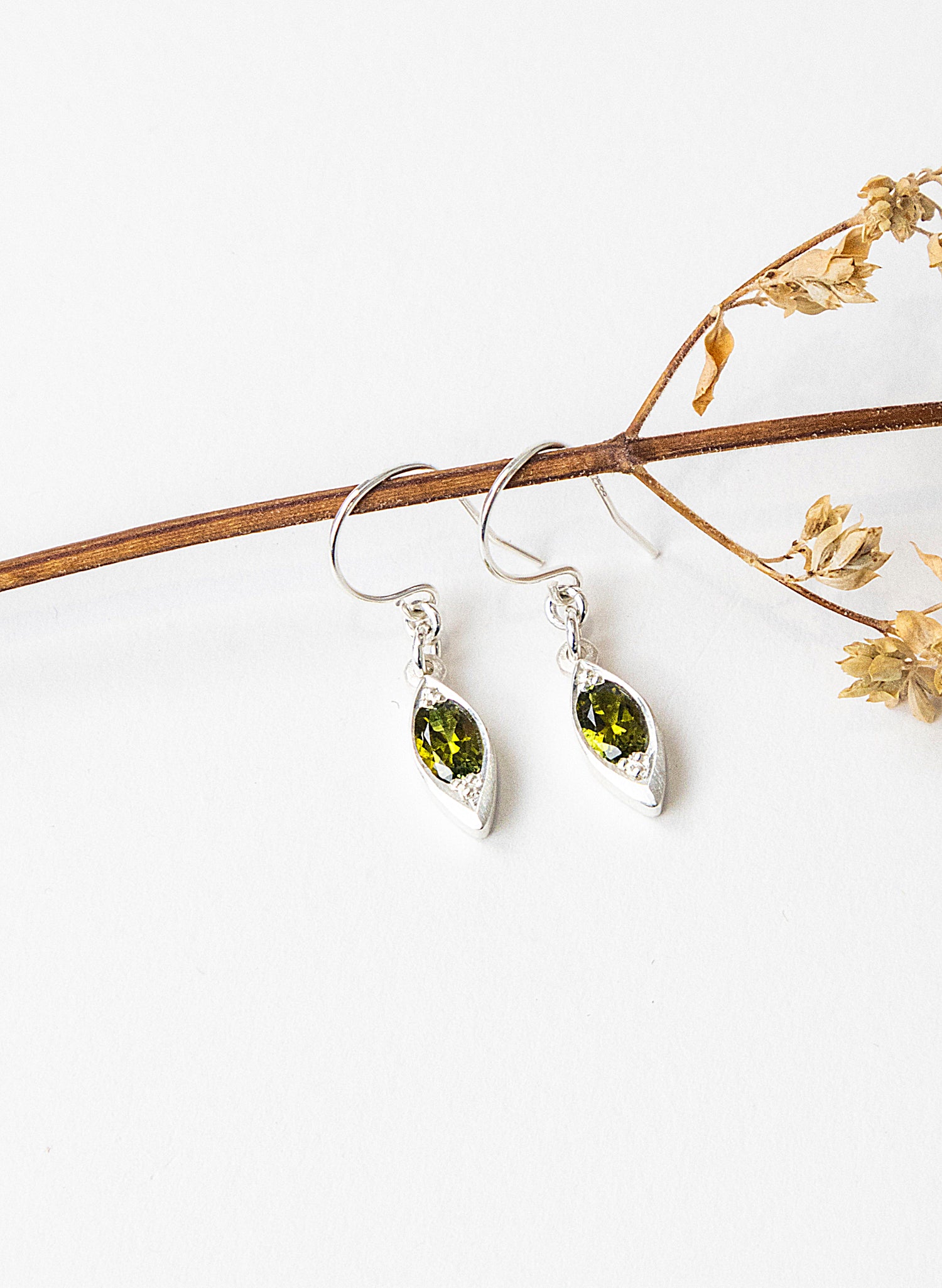 Leaf Drop Earrings