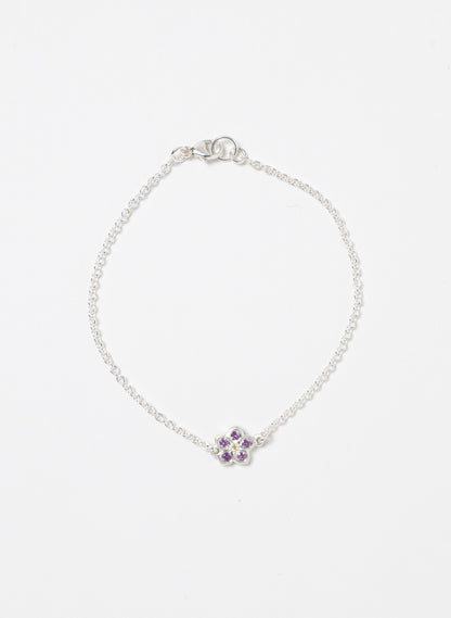 Pink Forget Me Not Bracelet