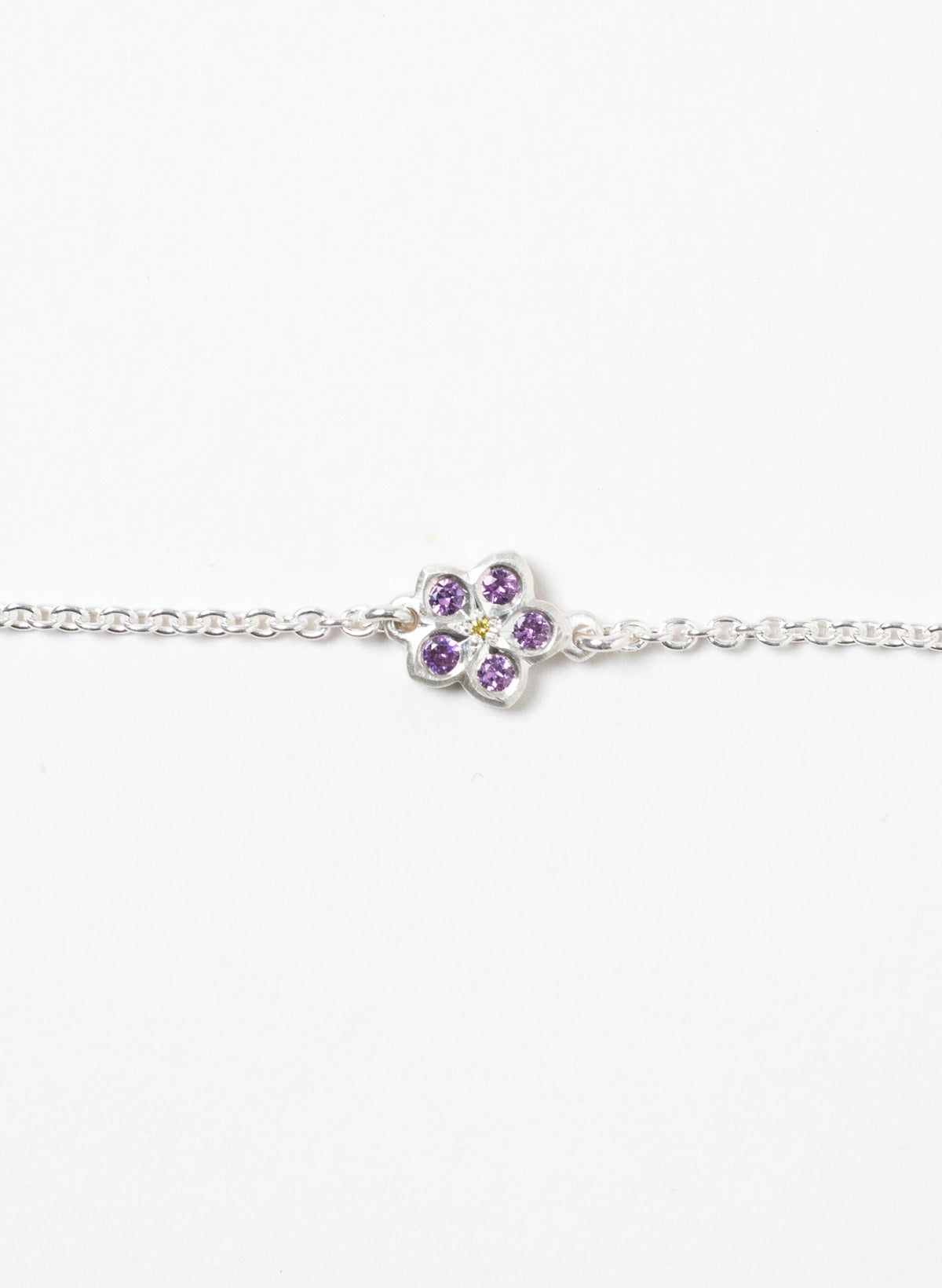 Pink Forget Me Not Bracelet