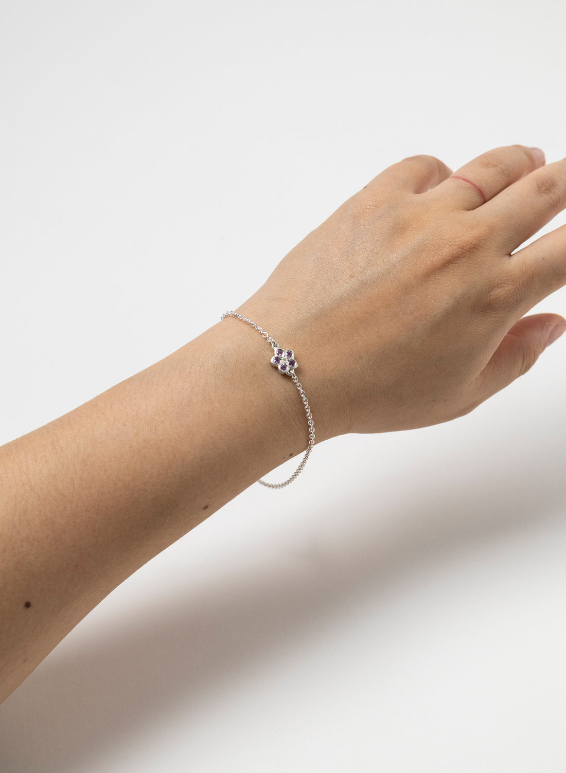 Pink Forget Me Not Bracelet