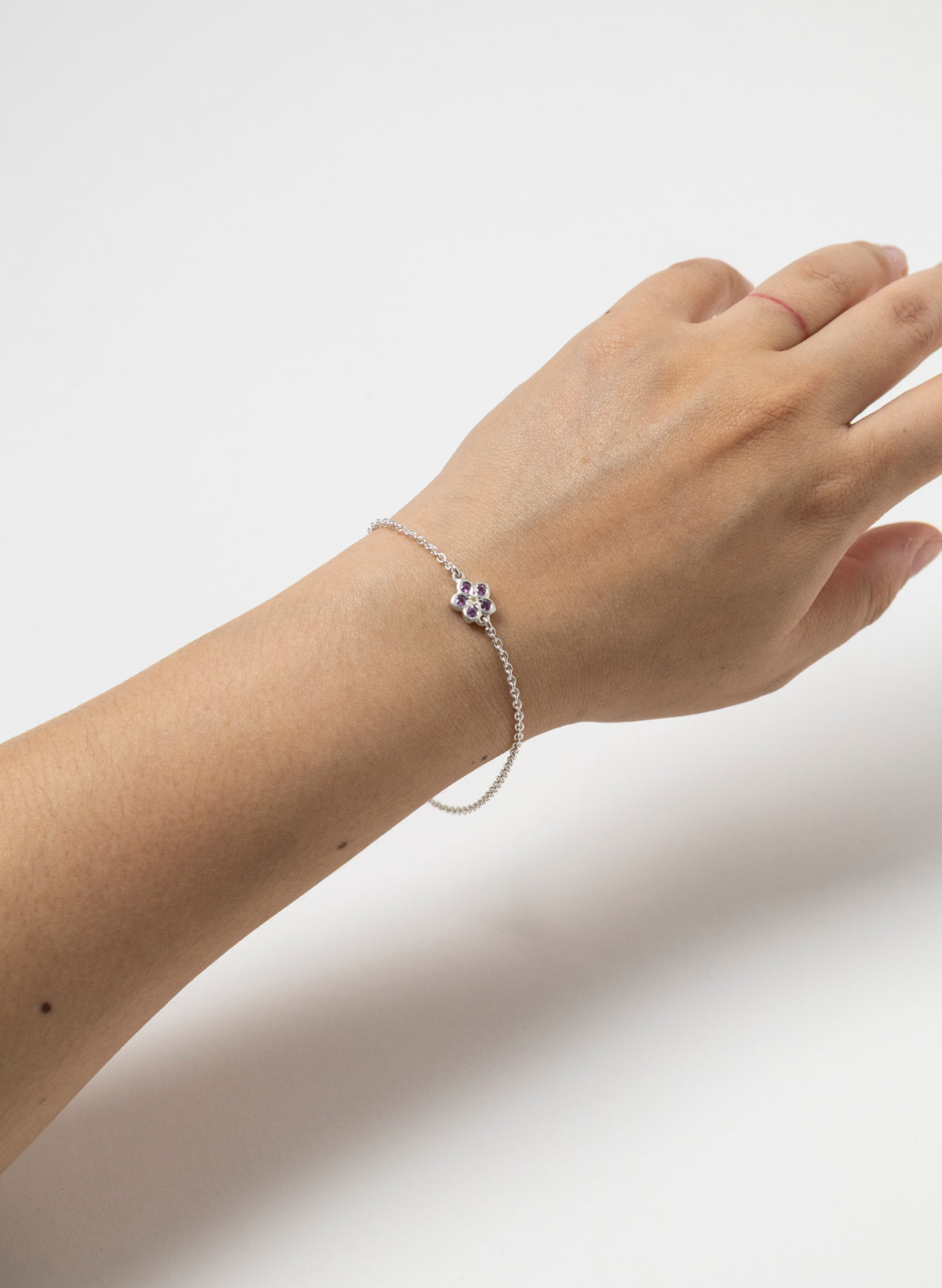 Pink Forget Me Not Bracelet