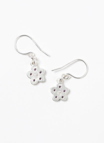 Pink Forget Me Not Earrings