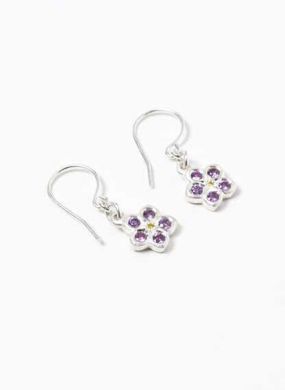 Pink Forget Me Not Earrings