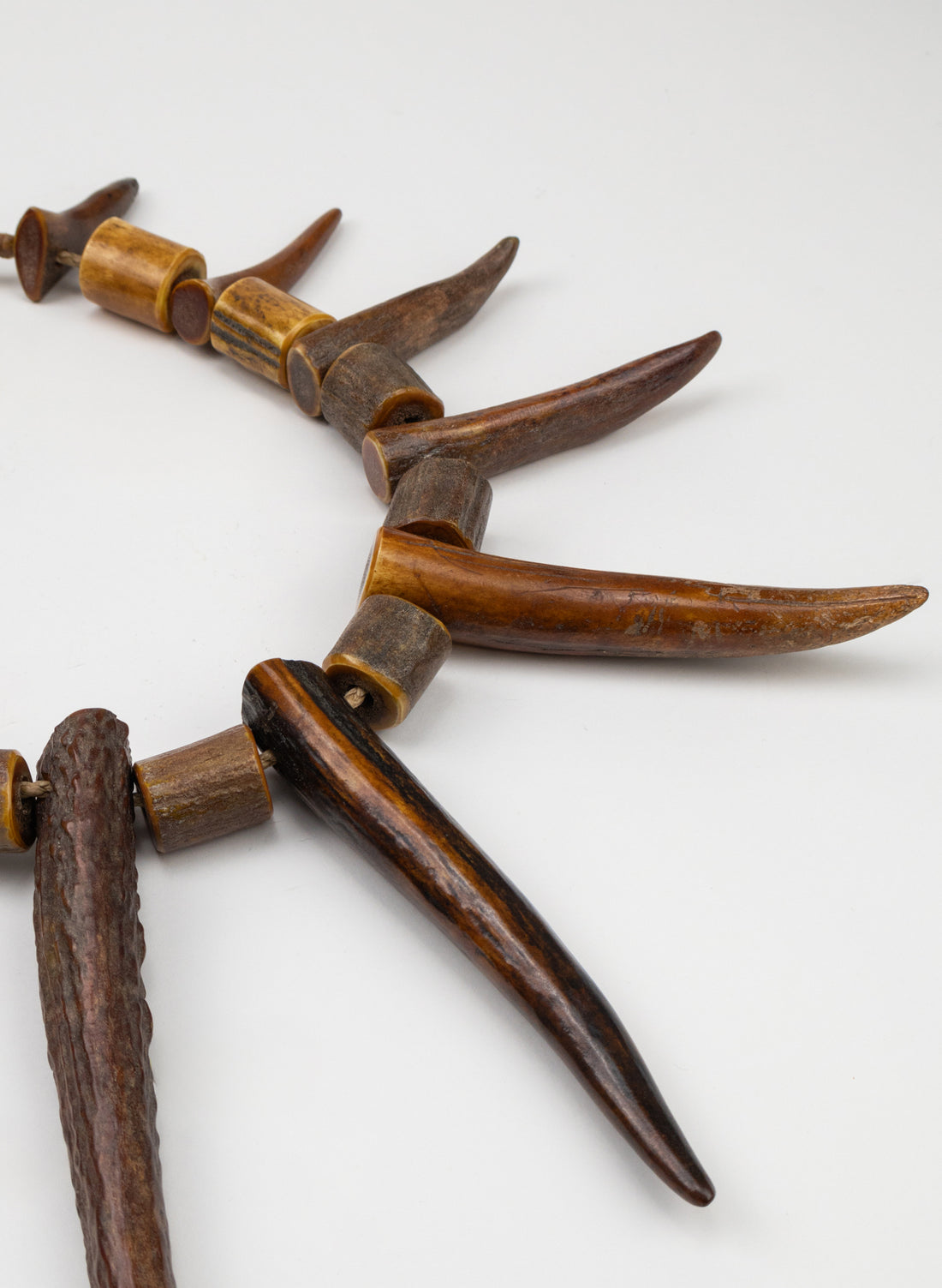 Mau Kaki Deer Antler Necklace