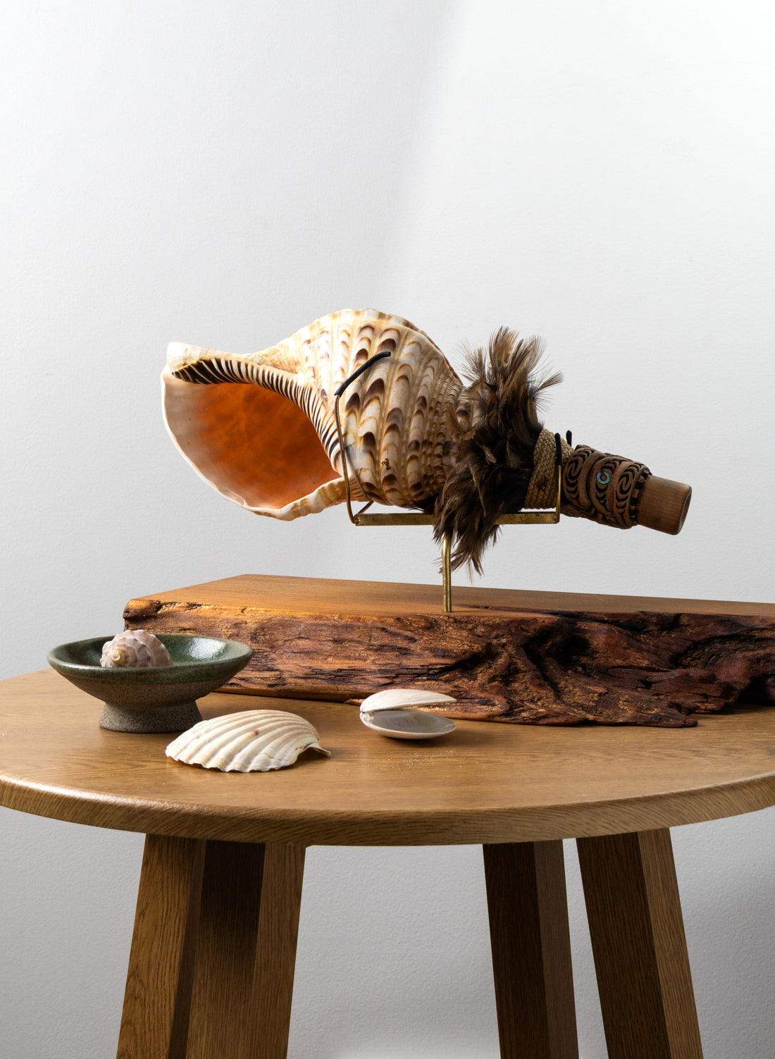 Pūtātara on Stand