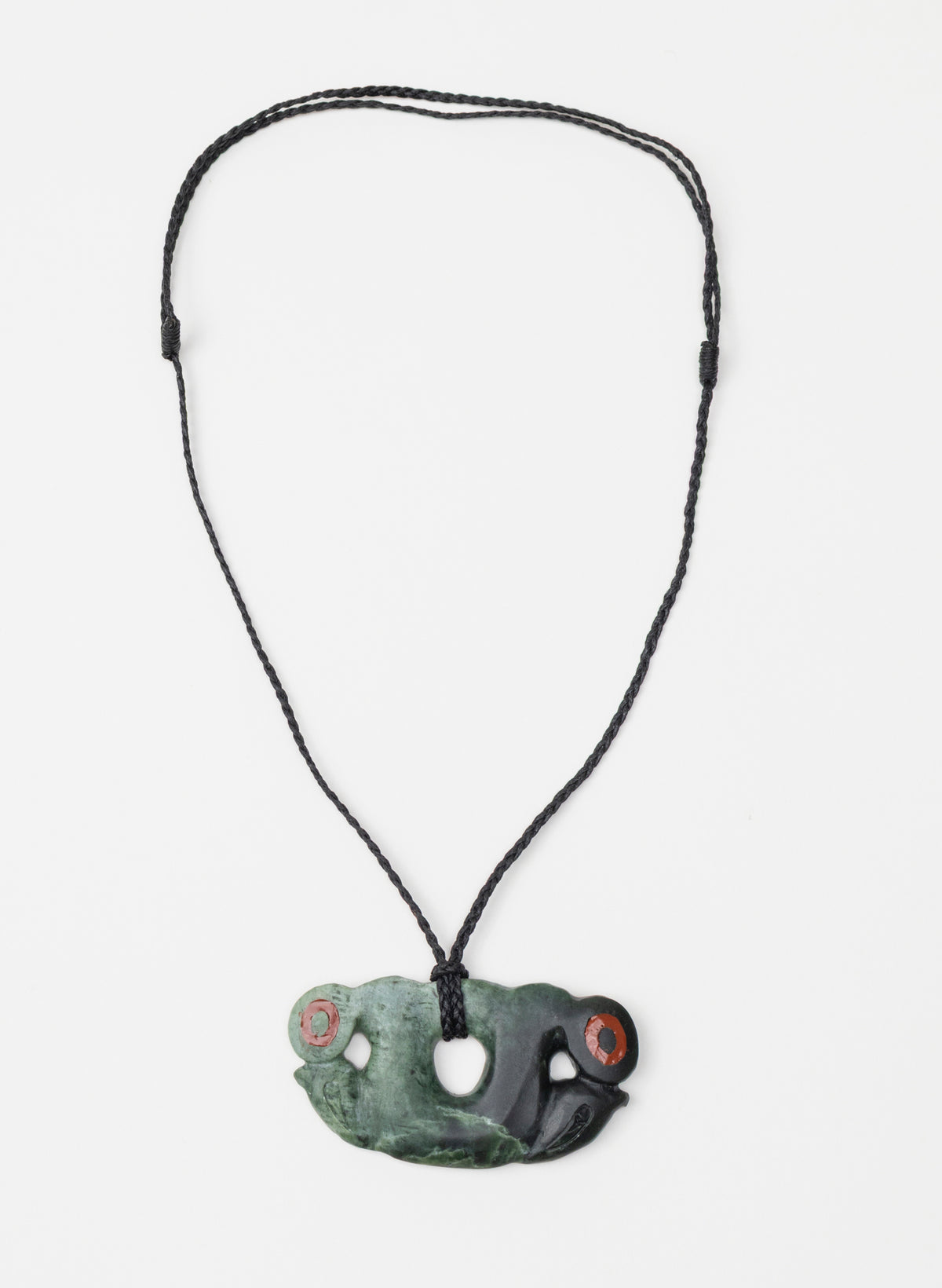 Pekapeka Pounamu Pendant