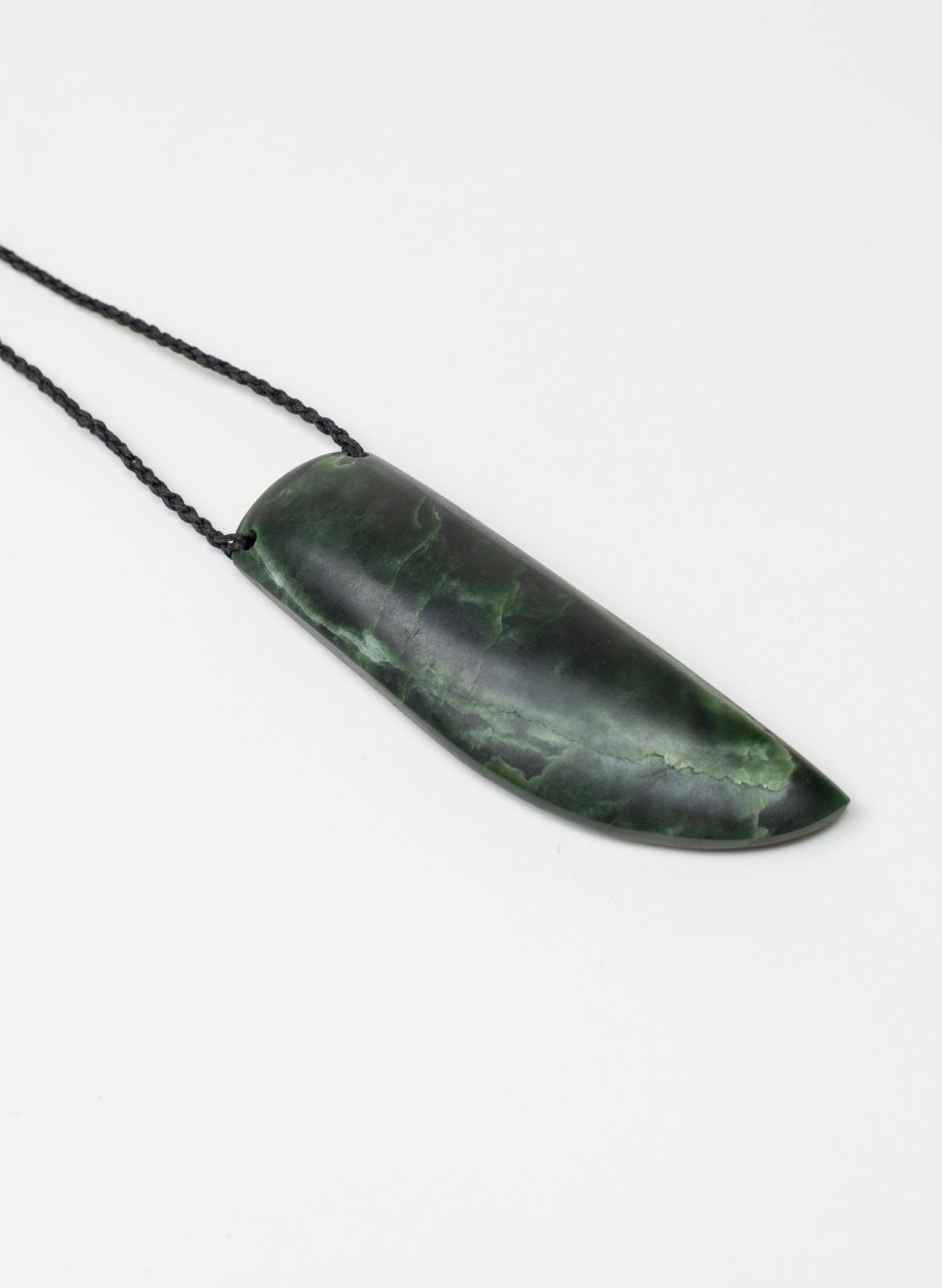 Niho Pounamu Pendant