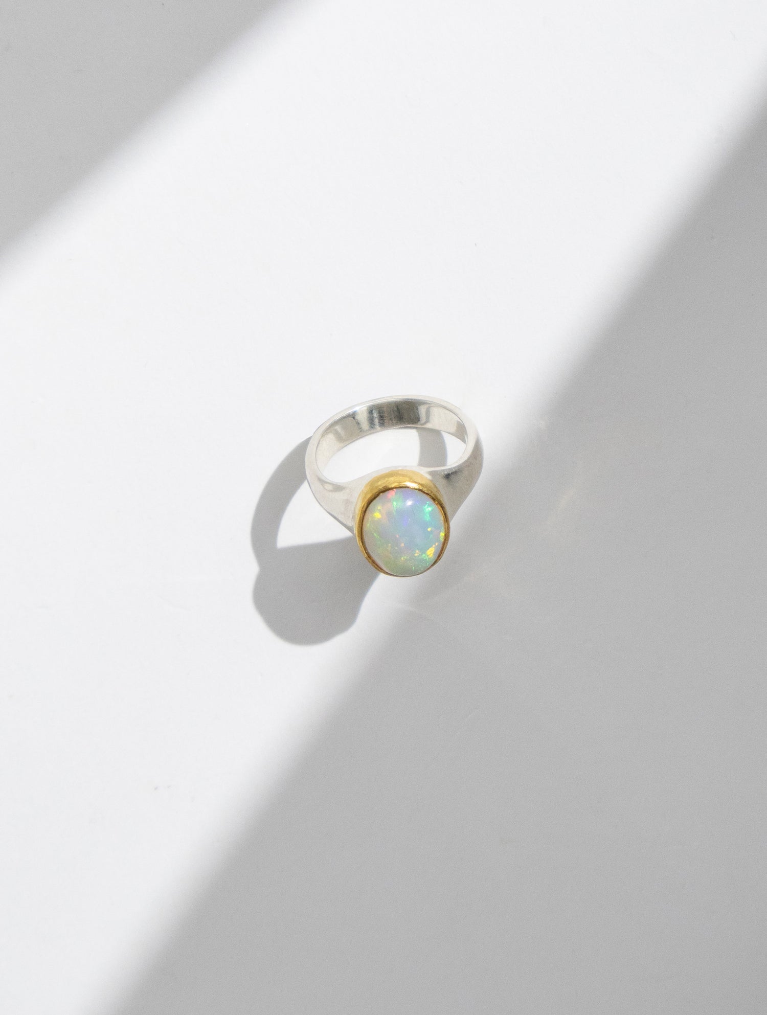 Ethiopian Opal Ring