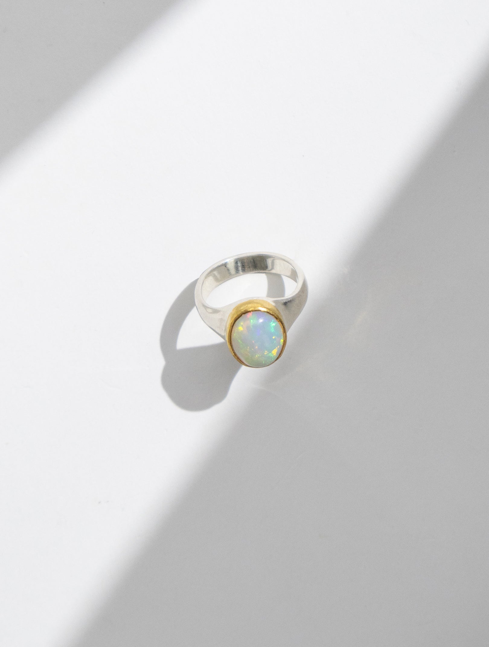 Ethiopian Opal Ring