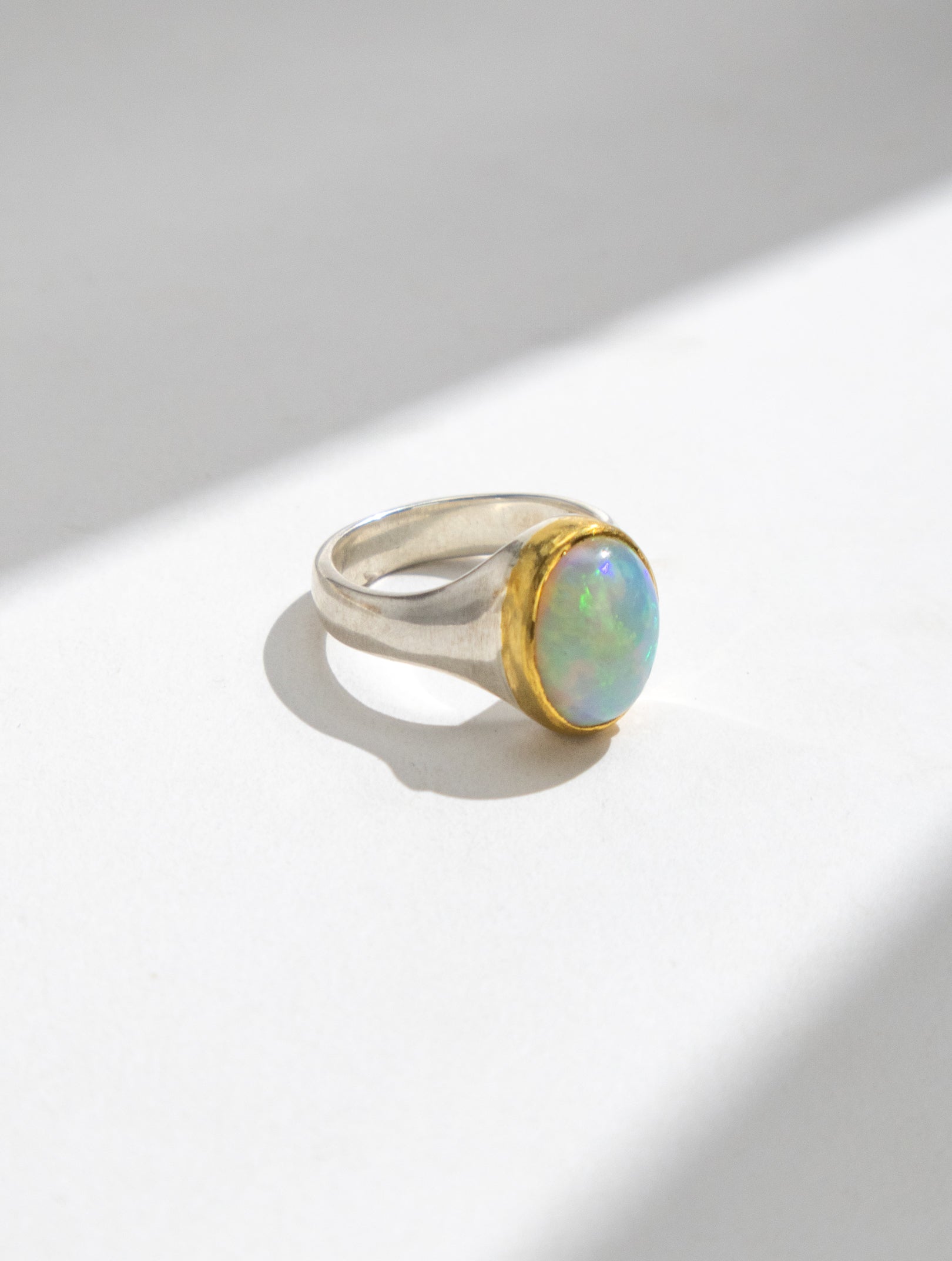 Ethiopian Opal Ring