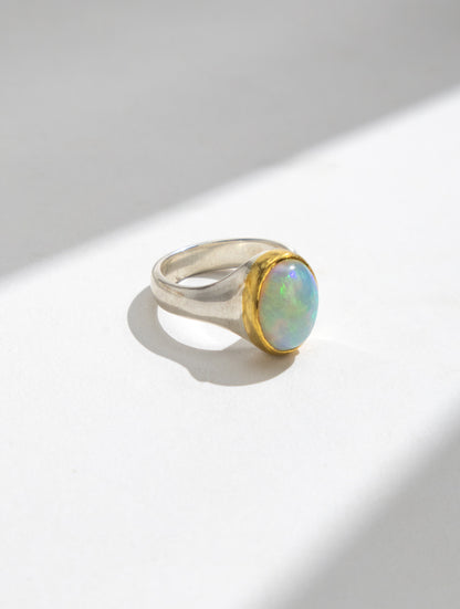 Ethiopian Opal Ring