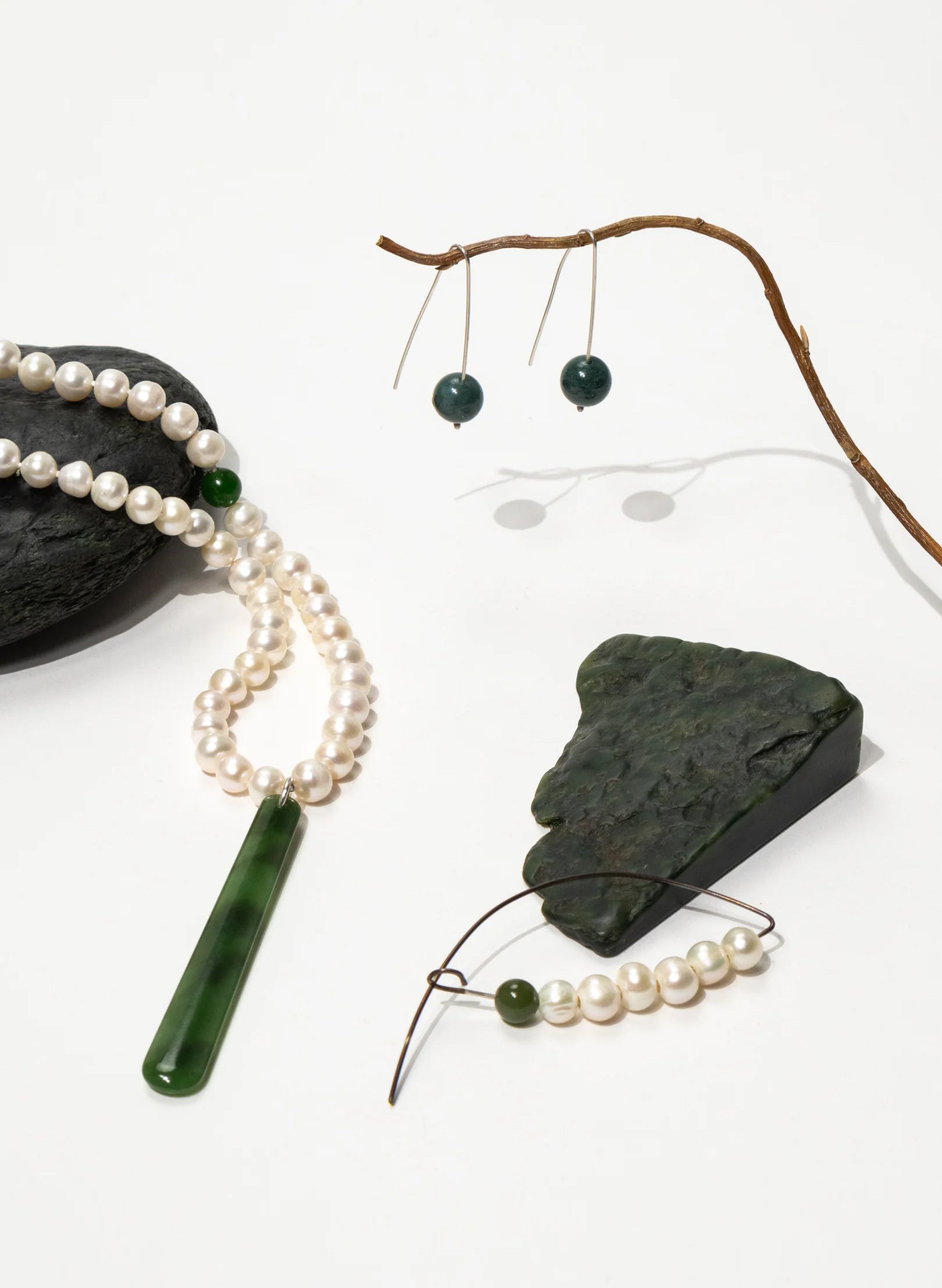 Wabi Sabi Pearl Necklace