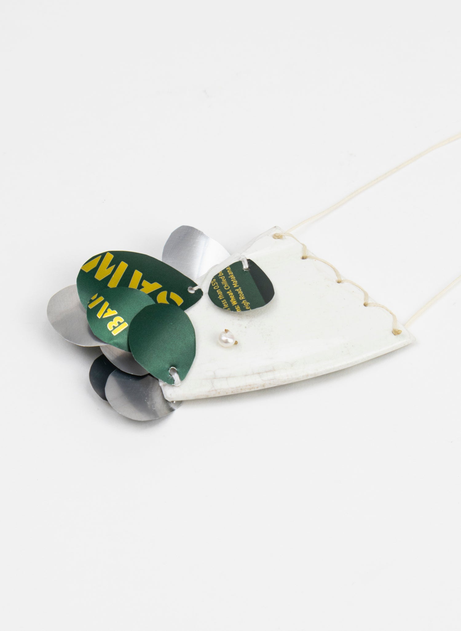 Pale Ale Porcelain Necklace