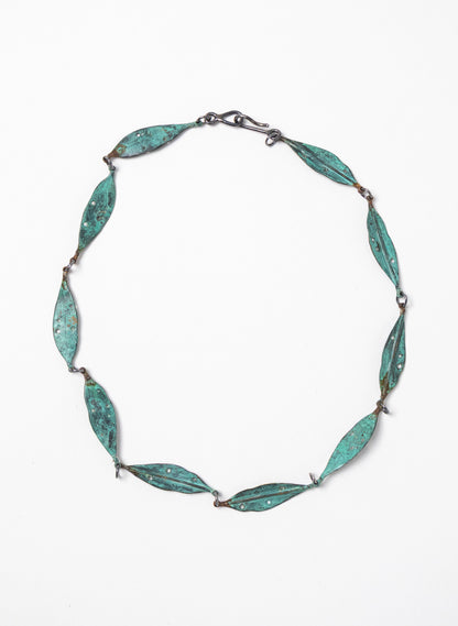 Pōhutukawa Leaf Necklace