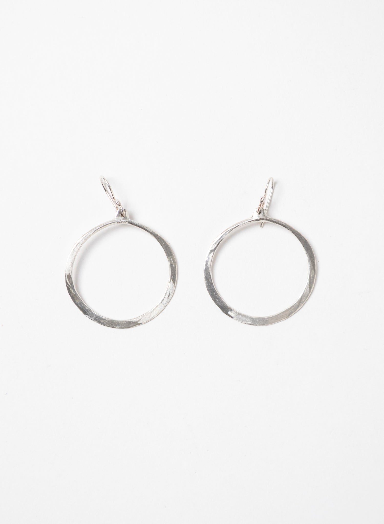 Lunar Hoop Dangle Earrings