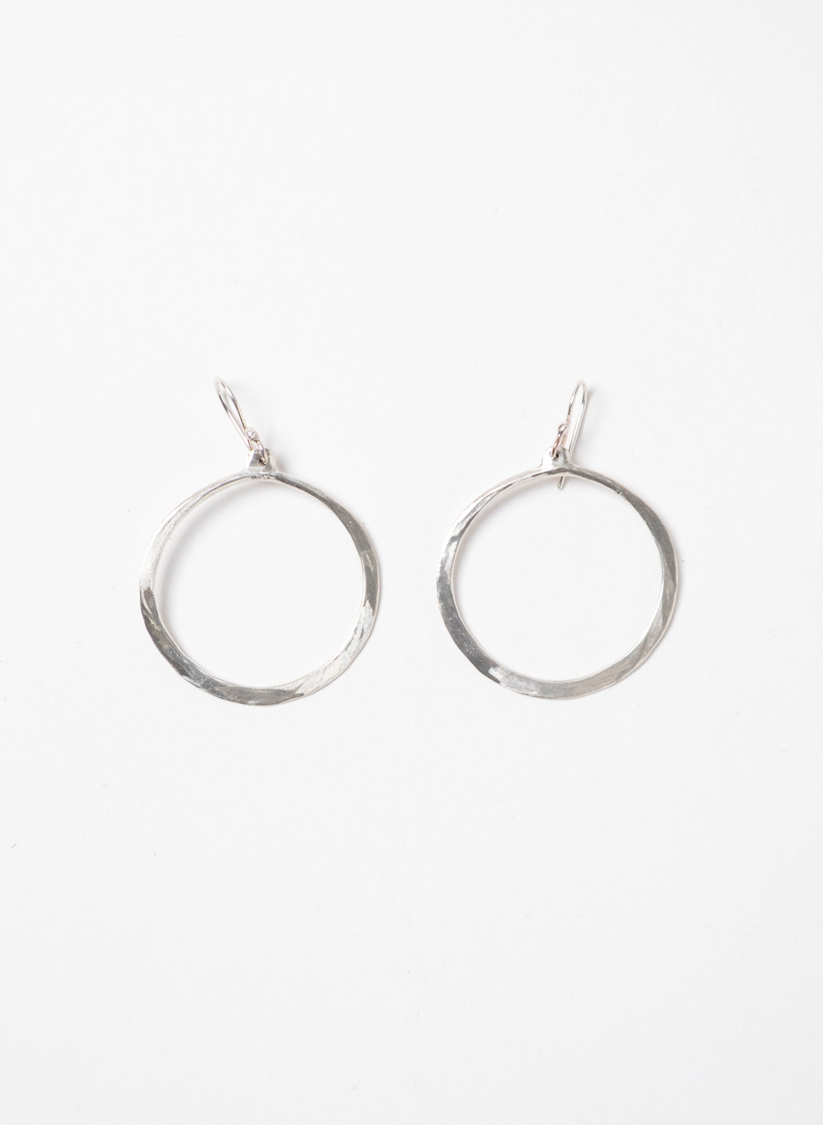 Lunar Hoop Dangle Earrings