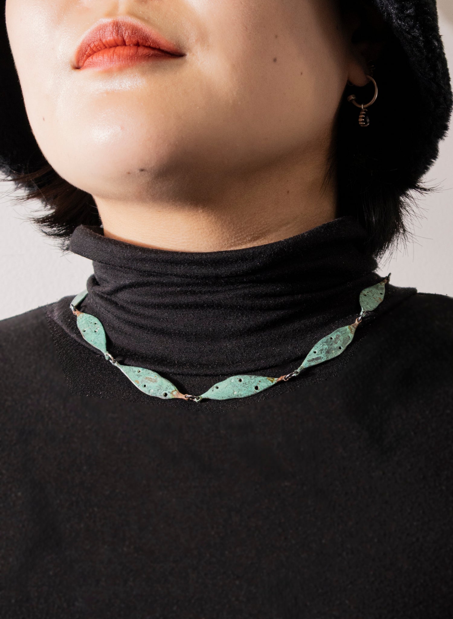 Pōhutukawa Leaf Necklace