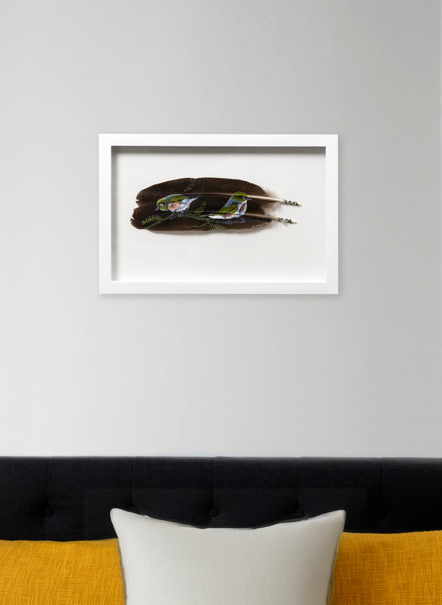 Waxeye Love - Framed