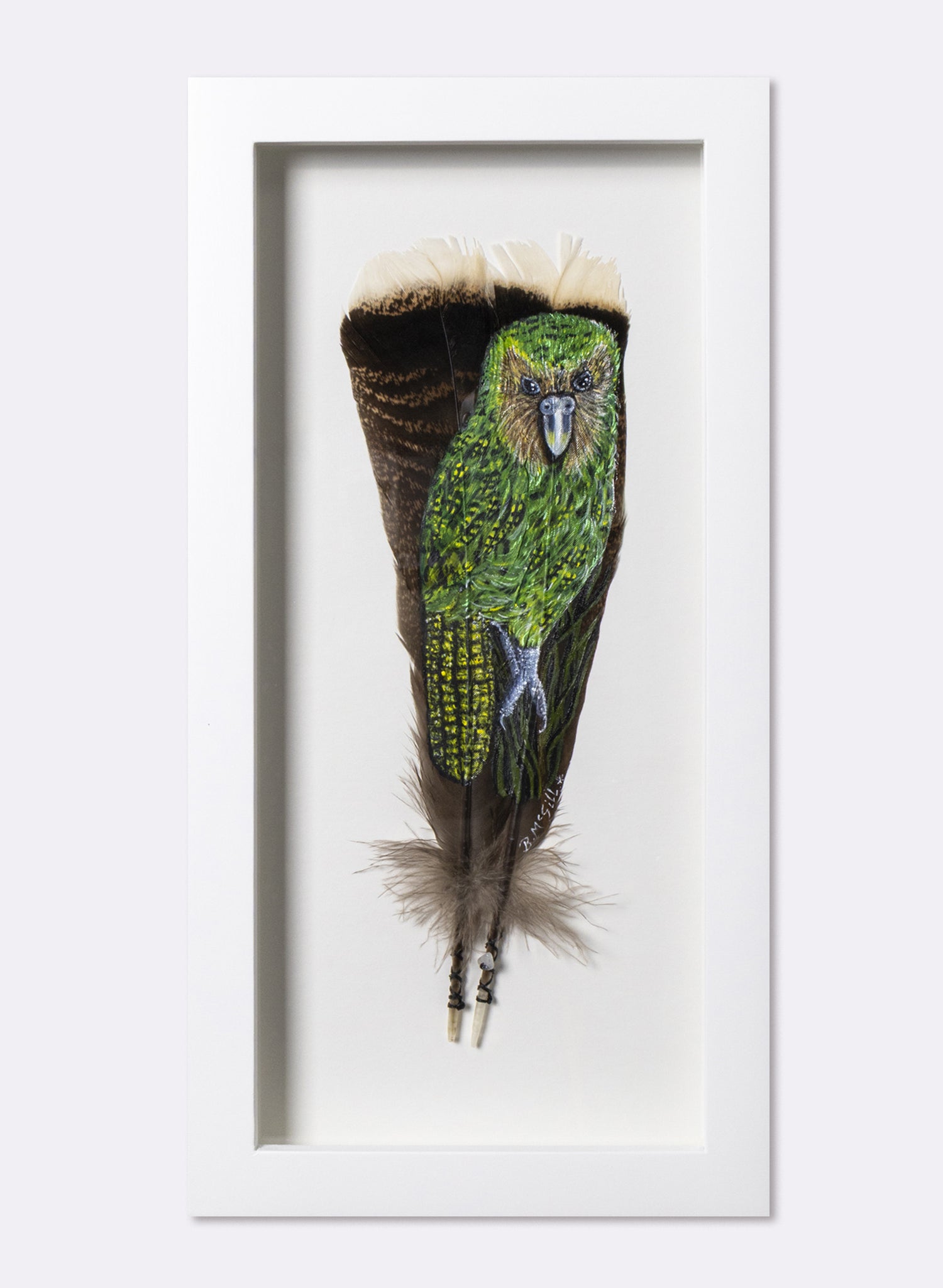 Kākāpō - Framed
