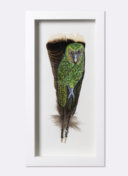 Kākāpō - Framed